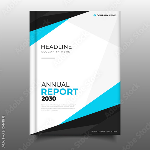 modern annual report cover book business flyer template design. for cover book, Brochure flyer, magazine and document page design collection