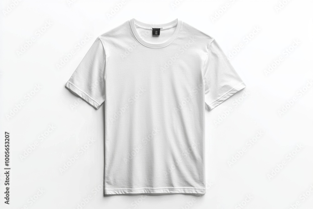 White Tshirt Mockup Isolated created with Generative AI White Tshirt Mockup Isolated created with Generative AI