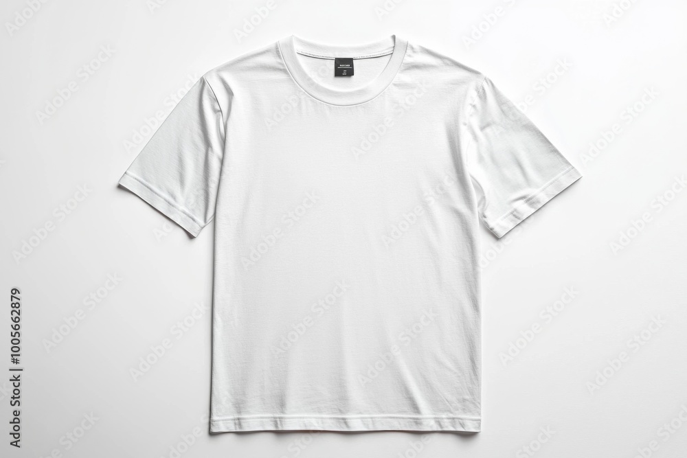 White Tshirt Mockup Isolated created with Generative AI White Tshirt Mockup Isolated created with Generative AI