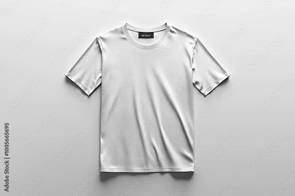 White Tshirt Mockup Isolated created with Generative AI White Tshirt Mockup Isolated created with Generative AI