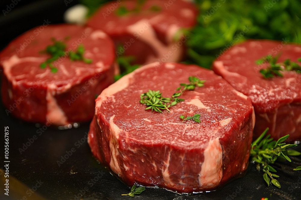 Marbled beef steaks as a background close-up. Cooking. Fresh meat. generative ai Marbled beef steaks as a background close-up. Cooking. Fresh meat. generative ai