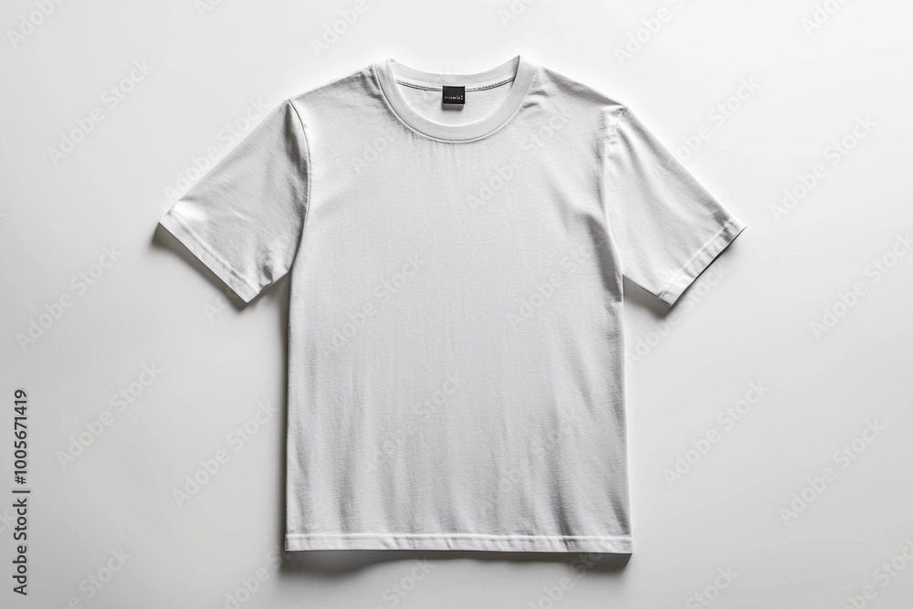 White Tshirt Mockup Isolated created with Generative AI White Tshirt Mockup Isolated created with Generative AI