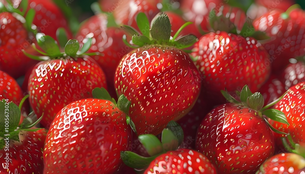 Strawberry. Fresh organic berries macro. Fruit background Strawberry. Fresh organic berries macro. Fruit background