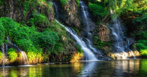 Beautiful Waterfall in Seoul, Korea