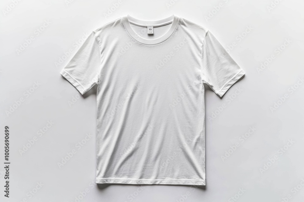 White Tshirt Mockup Isolated created with Generative AI White Tshirt Mockup Isolated created with Generative AI
