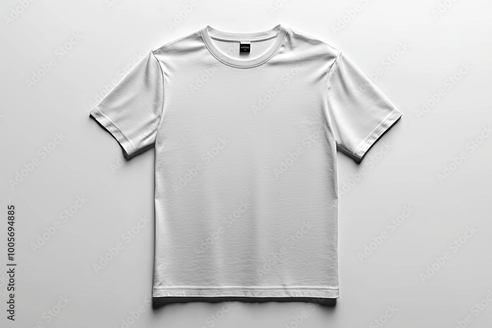 White Tshirt Mockup Isolated created with Generative AI White Tshirt Mockup Isolated created with Generative AI