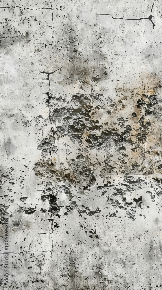 Close-up of a weathered concrete wall featuring cracks and peeling paint, perfect for backgrounds, textures, and artistic projects. Close-up of a weathered concrete wall featuring cracks and peeling paint, perfect for backgrounds, textures, and artistic projects.