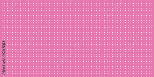 Pink vintage dotted background for scrapbooking, notebook, journal, office or school sheet, notes, planers. Old paper sheet with point texture. Vector illustration.