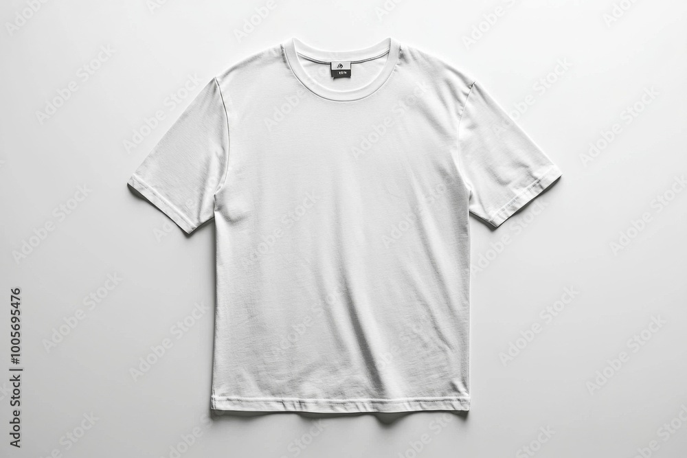White Tshirt Mockup Isolated created with Generative AI White Tshirt Mockup Isolated created with Generative AI