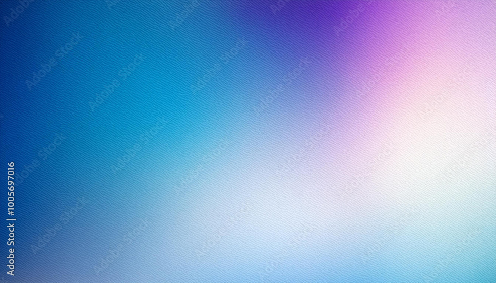 Blue Purple White Gradient Blurred with Grainy Noise Texture Background Blue Purple White Gradient Blurred with Grainy Noise Texture Background