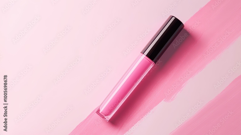 Pink lip gloss tint with color shading pallete smudge gel,Liquid lipsticks with smudge stroke paint,makeup cosmetic lips, product mockup for beauty fashion business,sale,swatch color,template. Pink lip gloss tint with color shading pallete smudge gel,Liquid lipsticks with smudge stroke paint,makeup cosmetic lips, product mockup for beauty fashion business,sale,swatch color,template.