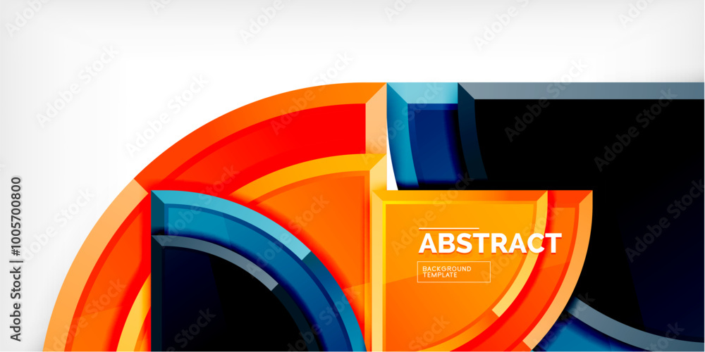Glossy circles geometric background. Vector Illustration For Wallpaper, Banner, Background, Card, Book Illustration, landing page Glossy circles geometric background. Vector Illustration For Wallpaper, Banner, Background, Card, Book Illustration, landing page