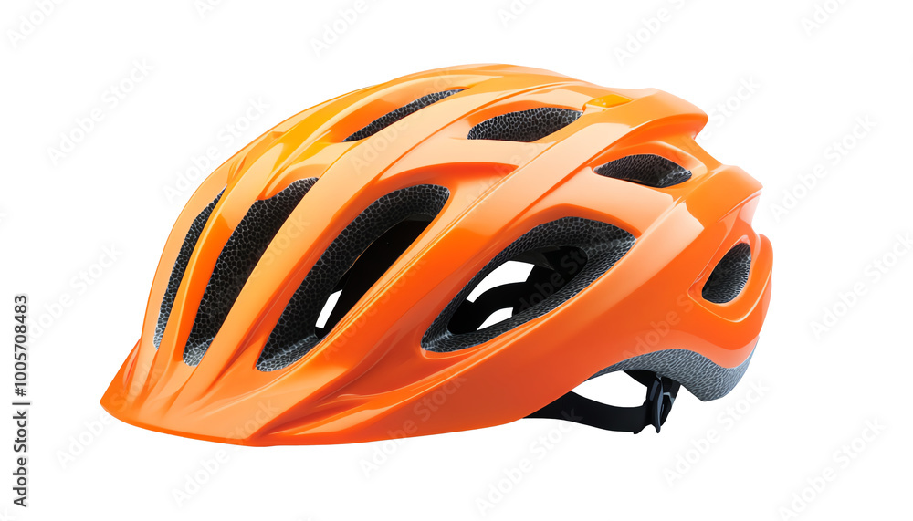 Cycling helmet isolated Cycling helmet isolated