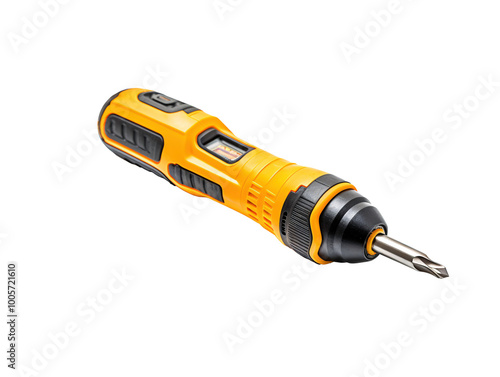 a yellow and black screwdriver photo