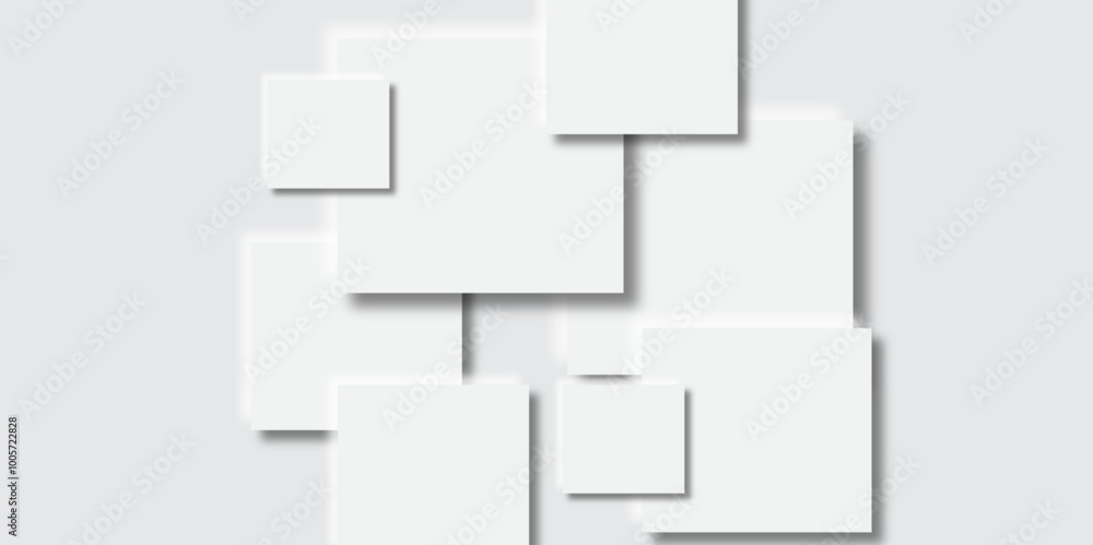 Abstract grey geometric vector background with soft shadow on neutral light grey textured background.3d architecture pattern design. Template for branding business. white paper texture background .. Abstract grey geometric vector background with soft shadow on neutral light grey textured background.3d architecture pattern design. Template for branding business. white paper texture background ..