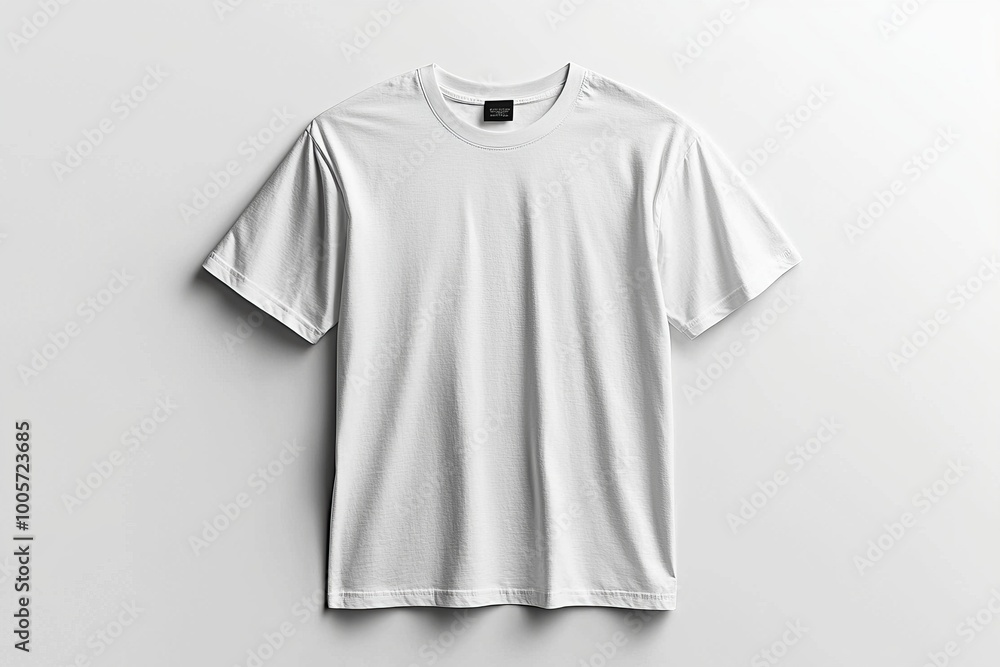White Tshirt Mockup Isolated created with Generative AI White Tshirt Mockup Isolated created with Generative AI