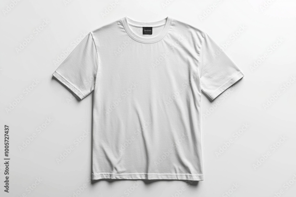 White Tshirt Mockup Isolated created with Generative AI White Tshirt Mockup Isolated created with Generative AI