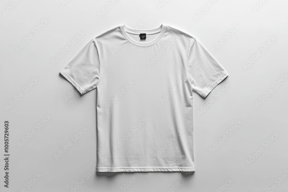 White Tshirt Mockup Isolated created with Generative AI White Tshirt Mockup Isolated created with Generative AI