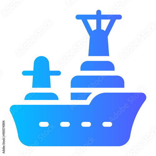 navy gradient icon