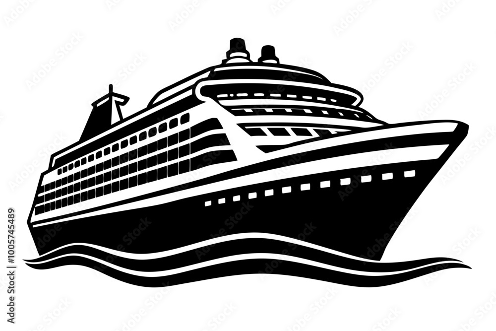 cruise ship icon, cruise ship silhouette vector illustration
cruise ship icon, cruise ship silhouette vector illustration