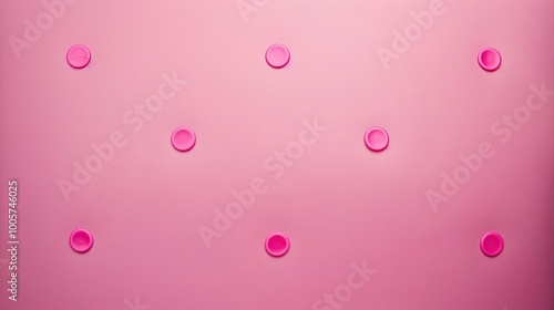 Pretty Pink Polka Dot Texture Background: A Delightful and Feminine Vision. Admire the Charm and Playfulness