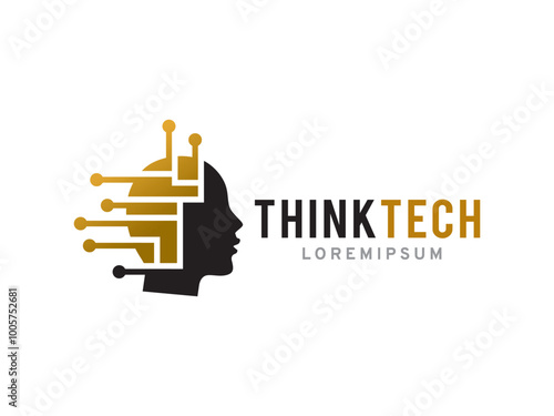 Think Technology logo symbol or icon template