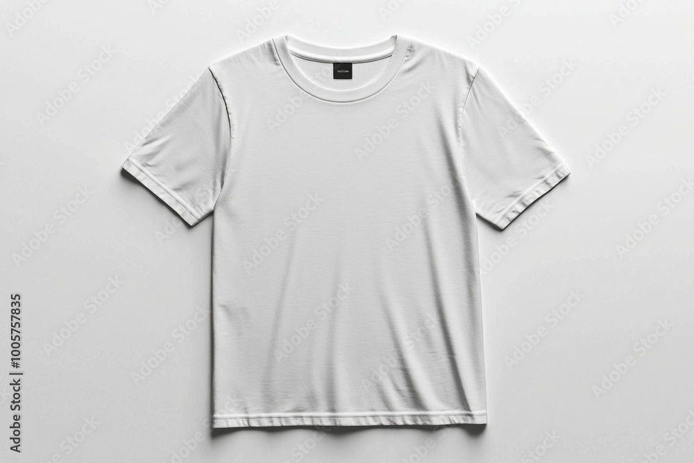 White Tshirt Mockup Isolated created with Generative AI White Tshirt Mockup Isolated created with Generative AI