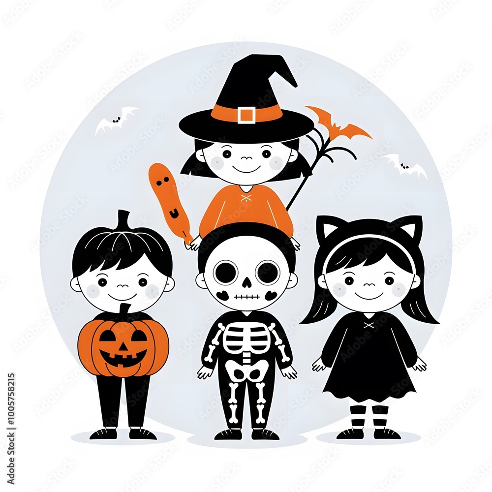 Halloween Silhouettes of the Supernatural for Spooky Nights and Kids set items Halloween Silhouettes of the Supernatural for Spooky Nights and Kids set items