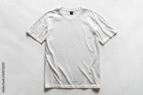 White Tshirt Mockup Isolated created with Generative AI