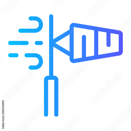 windsock gradient icon