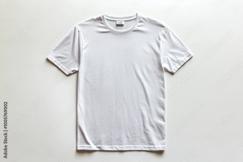 White Tshirt Mockup Isolated created with Generative AI White Tshirt Mockup Isolated created with Generative AI