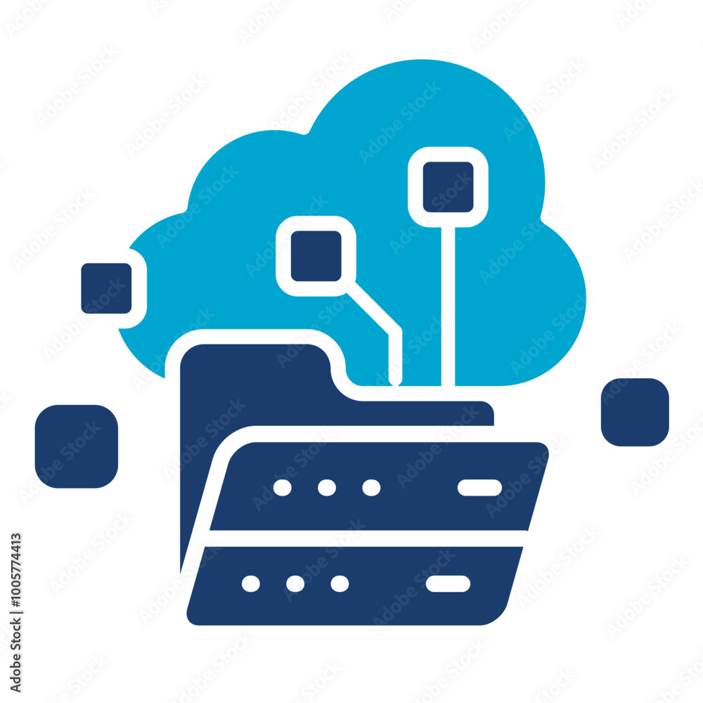 Cloud Storage Icon Cloud Storage Icon