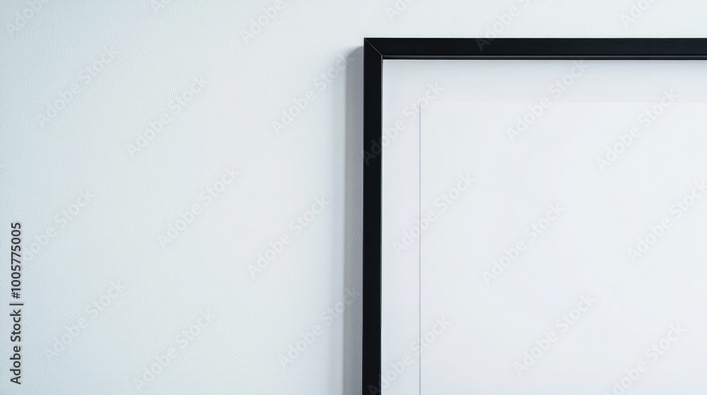 Close-up mockup frame with a blank white background, simple and minimalistic design perfect for presenting posters, photos, or graphic designs. Close-up mockup frame with a blank white background, simple and minimalistic design perfect for presenting posters, photos, or graphic designs.