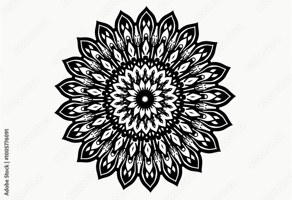 black and white color mandala design high resolution black and white color mandala design high resolution