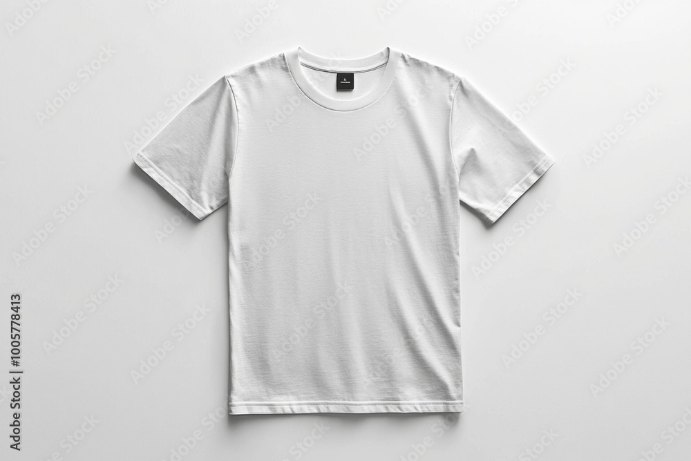 White Tshirt Mockup Isolated created with Generative AI White Tshirt Mockup Isolated created with Generative AI