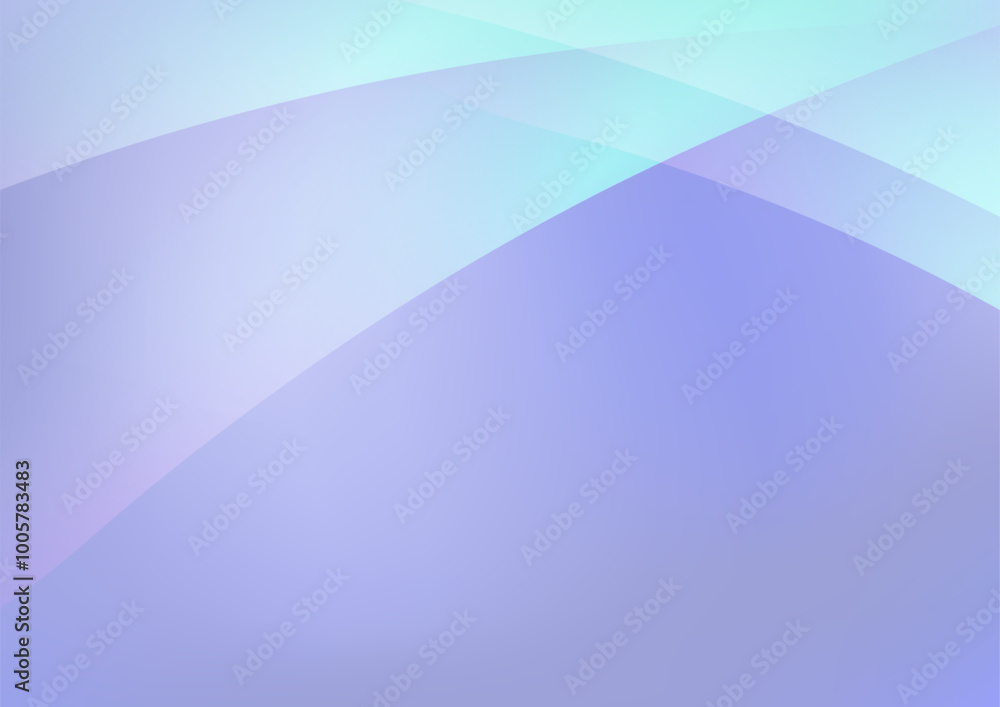 Obraz premium 神秘的な紫とグリーンのグラデーションアブストラクトベクター背景イラスト