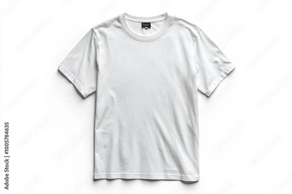 White Tshirt Mockup Isolated created with Generative AI White Tshirt Mockup Isolated created with Generative AI