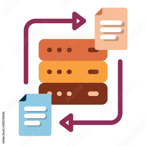 Data Transaction Icon