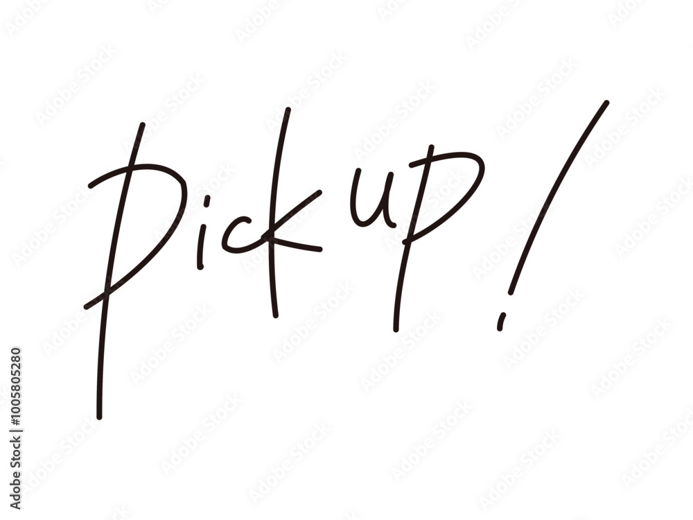 手書き文字_Pick up 手書き文字_Pick up