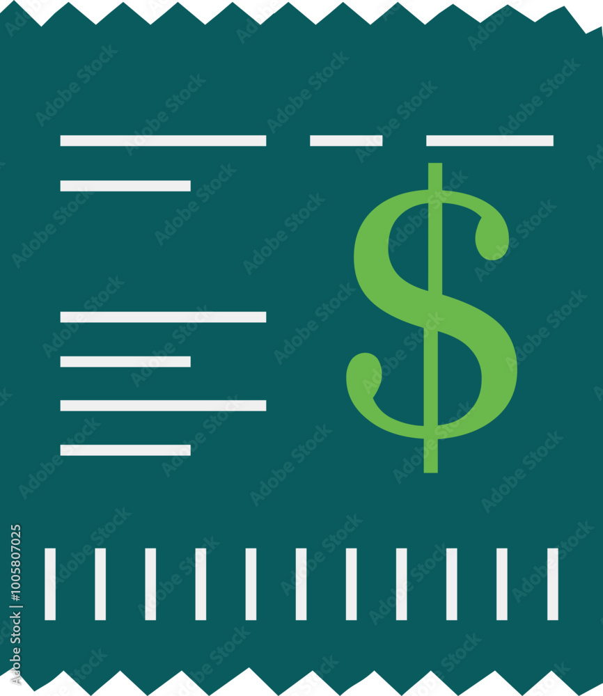 Transaction receipt Menu Icon Transaction receipt Menu Icon