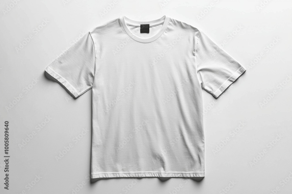 White Tshirt Mockup Isolated created with Generative AI White Tshirt Mockup Isolated created with Generative AI