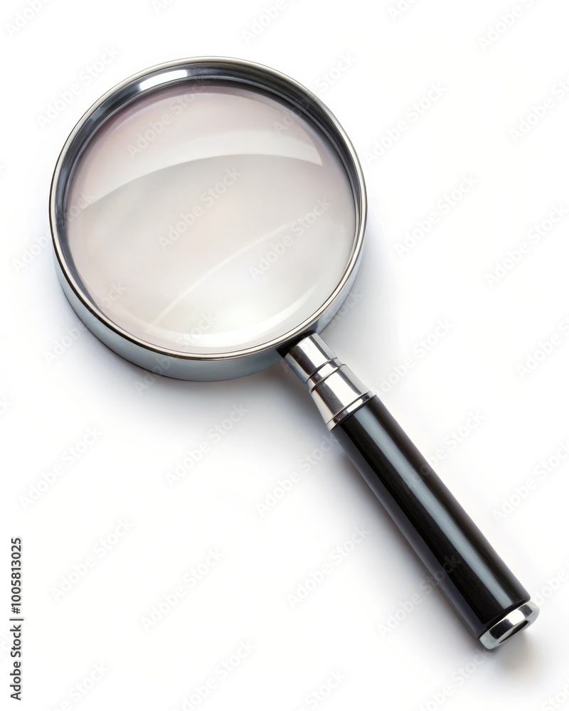 Magnifying Glass Isolated on White Background
Magnifying Glass Isolated on White Background
