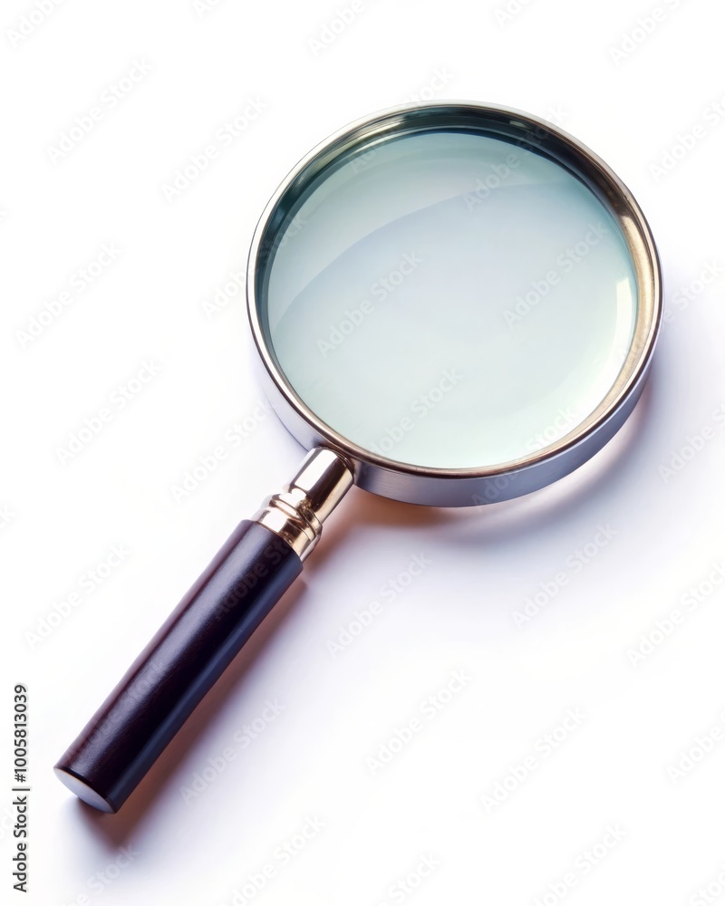 Magnifying Glass Isolated on White Background
Magnifying Glass Isolated on White Background