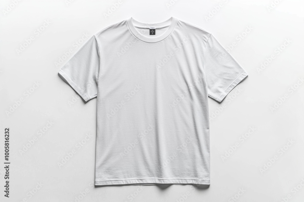 White Tshirt Mockup Isolated created with Generative AI White Tshirt Mockup Isolated created with Generative AI