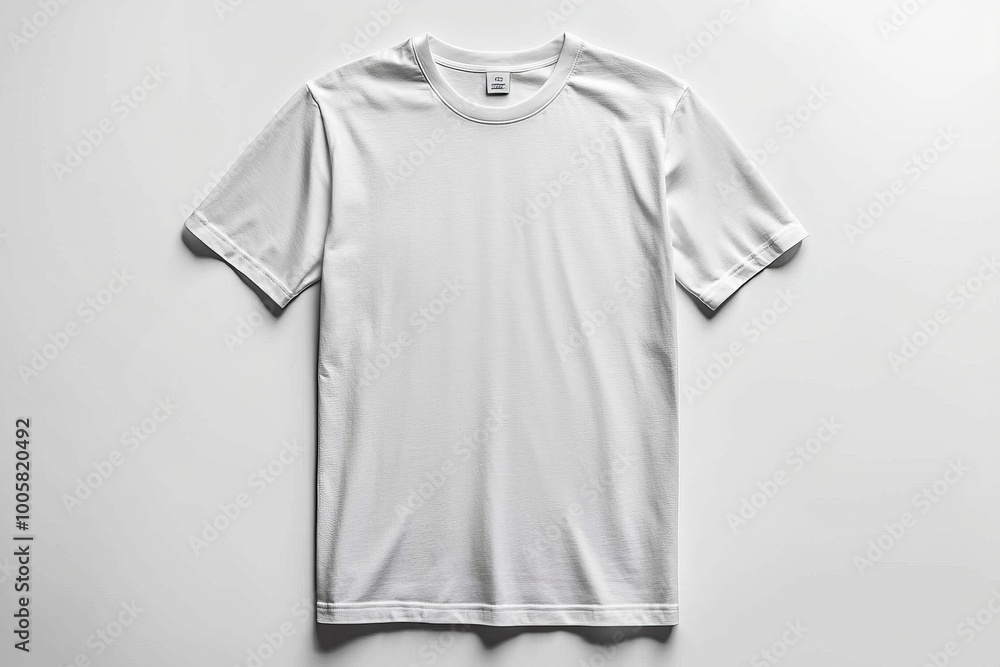 White Tshirt Mockup Isolated created with Generative AI White Tshirt Mockup Isolated created with Generative AI