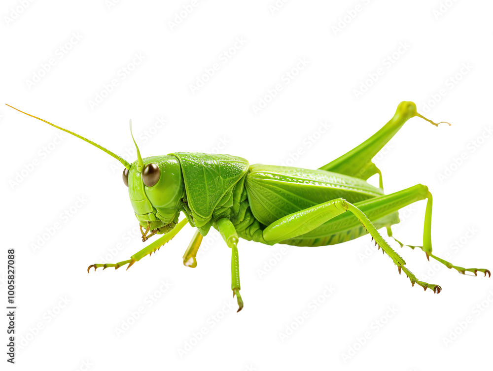 a close up of a green grasshopper a close up of a green grasshopper