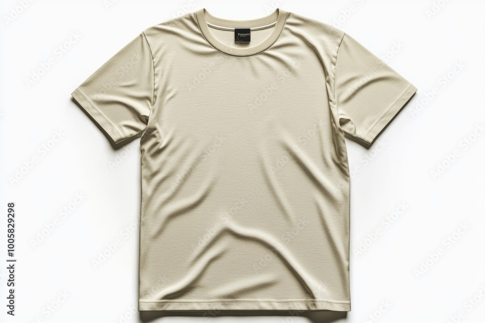 White Tshirt Mockup Isolated created with Generative AI White Tshirt Mockup Isolated created with Generative AI