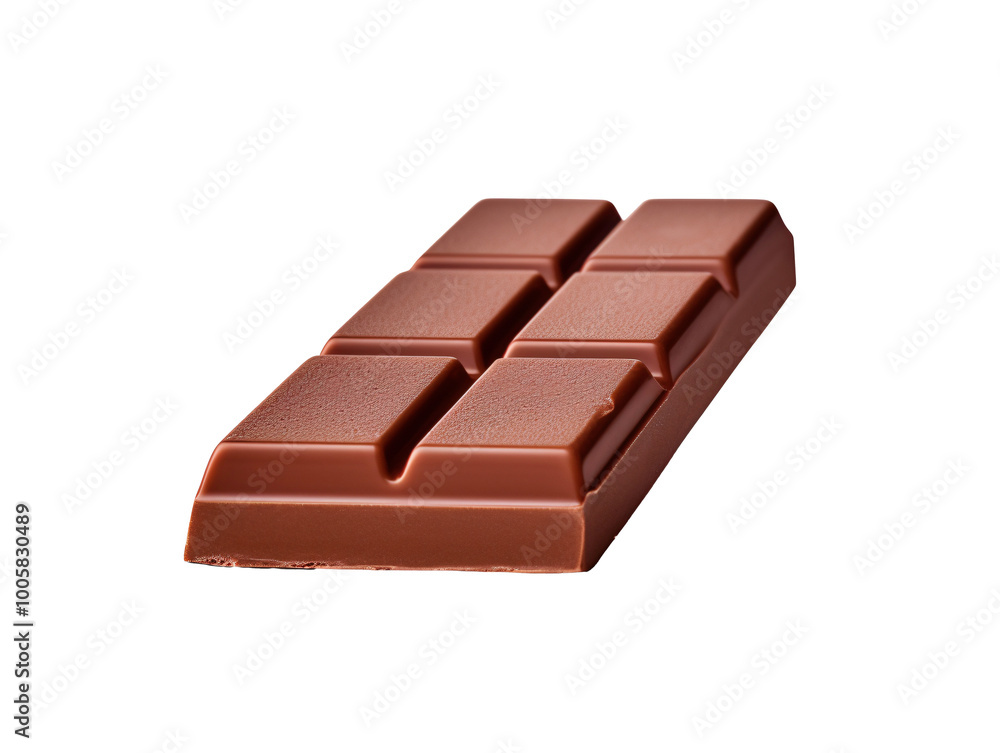 a chocolate bar with a white background a chocolate bar with a white background