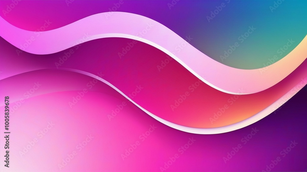 Abstract gradient bright wavy background Abstract gradient bright wavy background