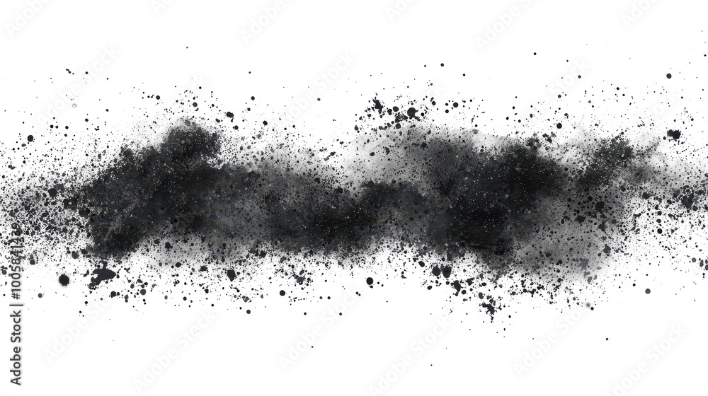 Grungy Black Dust Overlay Texture Effect Grungy Black Dust Overlay Texture Effect